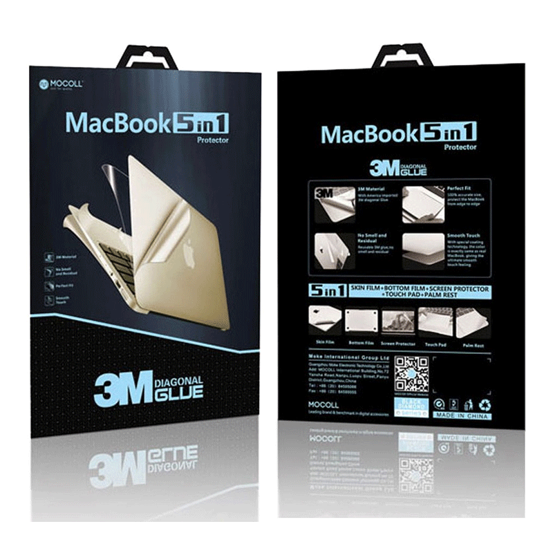 Bộ dán Full MOCOLL 5 in 1 cho MacBook Pro 16