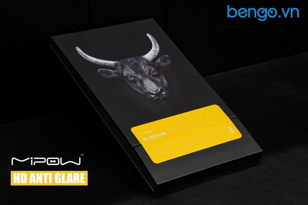 Dán cường lực iPhone 12/12 Pro MIPOW Kingbull HD (2.7D) Premium chống vân tay