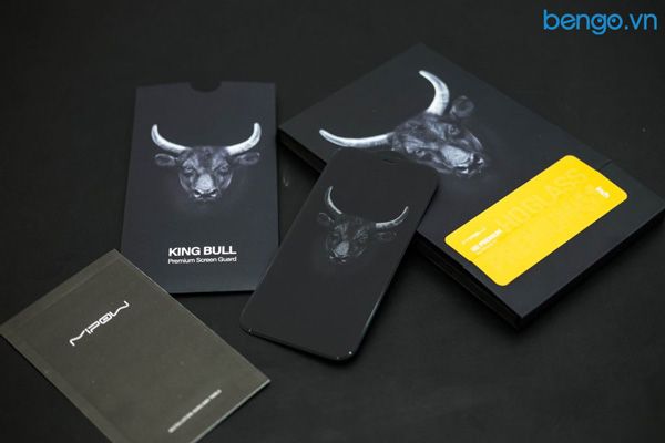 Dán cường lực iPhone 12/12 Pro MIPOW Kingbull HD (2.7D) Premium chống vân tay