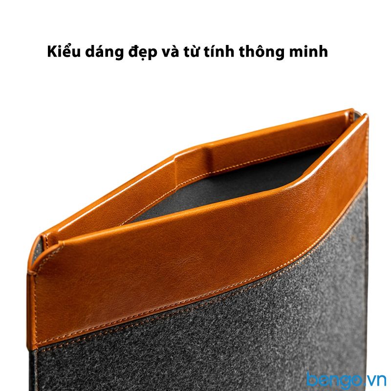 Túi Chống Sốc TOMTOC Felt Và PU Leather Cho Macbook 16″ – H16-E01Y