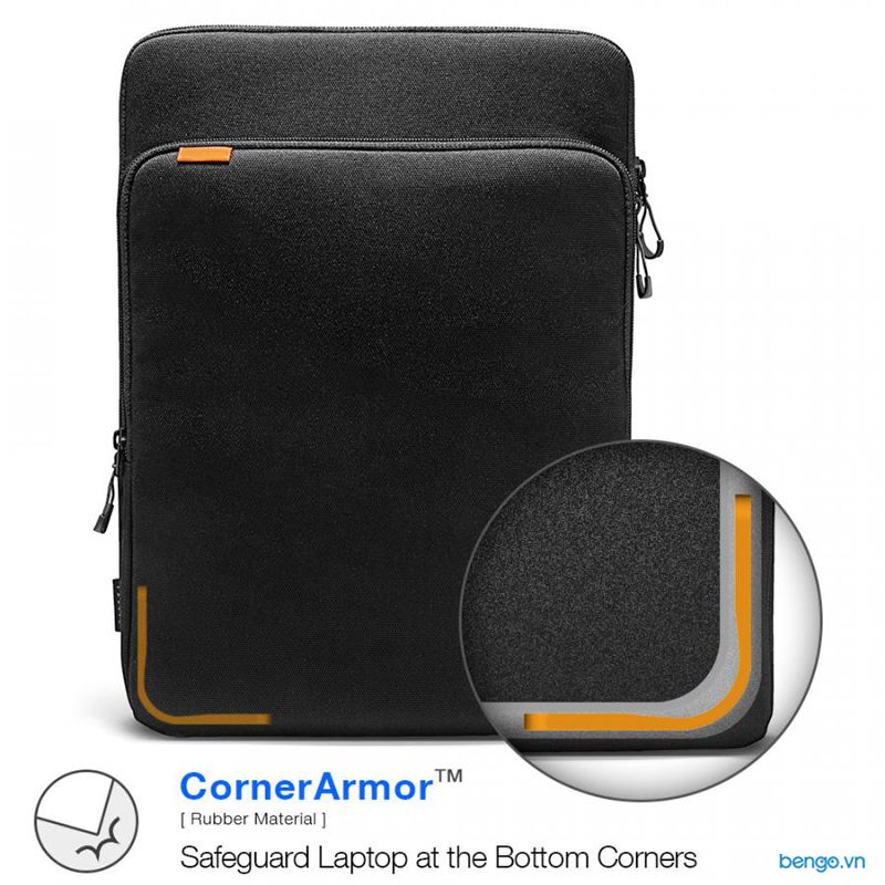 Túi xách chống sốc MacBook Pro/Air 13” New TOMTOC (USA) 360° Protection Premium