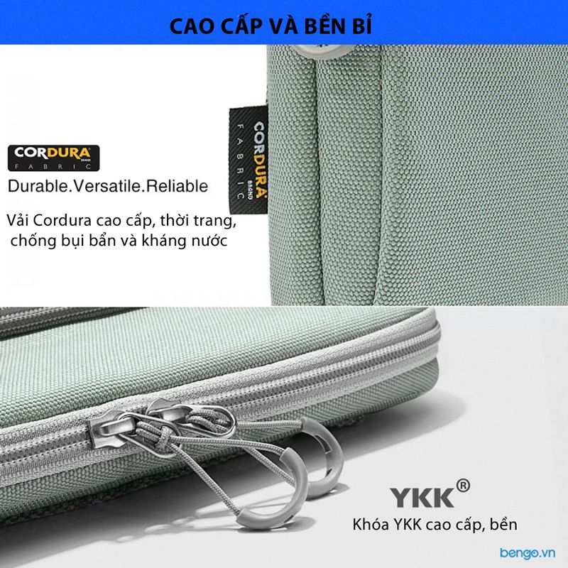 Túi xách chống sốc MacBook Pro/Air 13” New TOMTOC (USA) 360° Protection Premium
