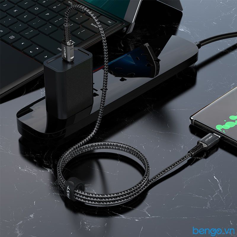 Cáp ACEFAST USB-C To USB-C Đầu Nối Hợp Kim Nhôm Dài 1.2m - C1-03