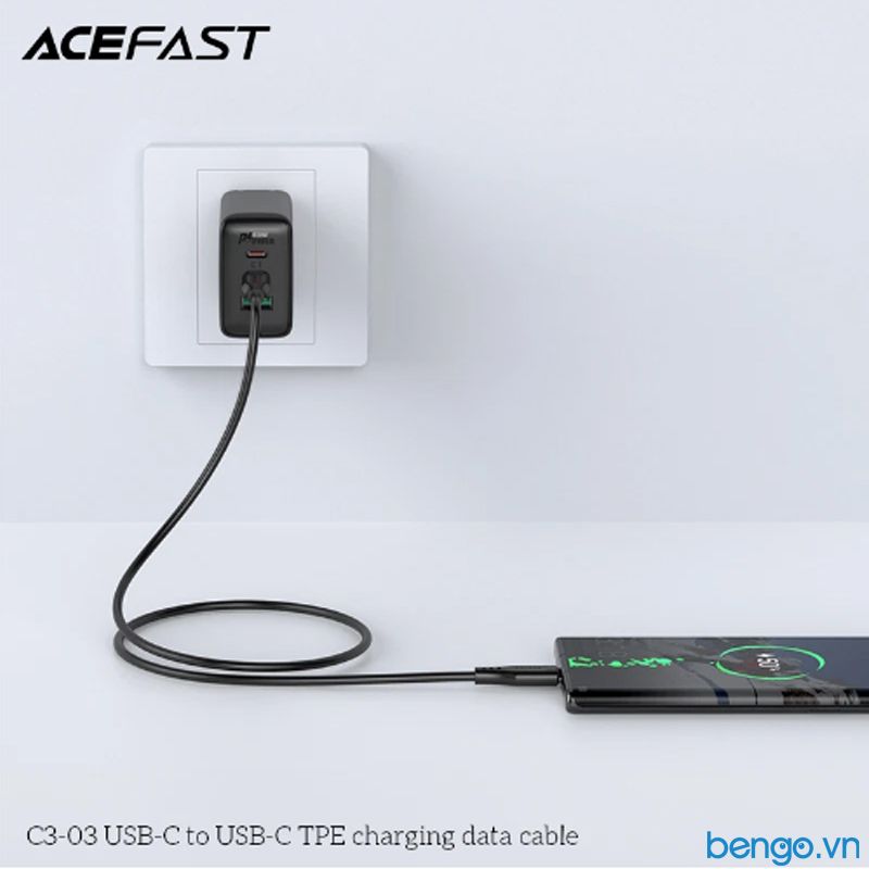 Cáp ACEFAST USB-C To USB-C Dài 1.2m - C3-03