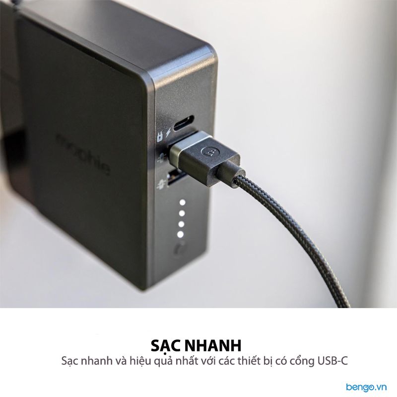 Cáp Mophie USB-A to USB-C Cable