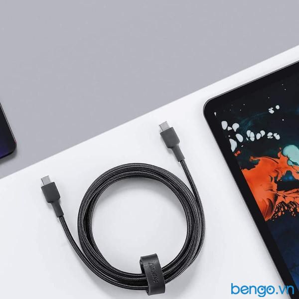 Cáp Aukey USB-C To USB-C 60W Dài 1.2m - CB-CD29