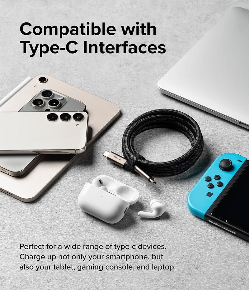 Cáp sạc nhanh 240W RINGKE USB-3.2 Gen 2X2 USB-C Cable