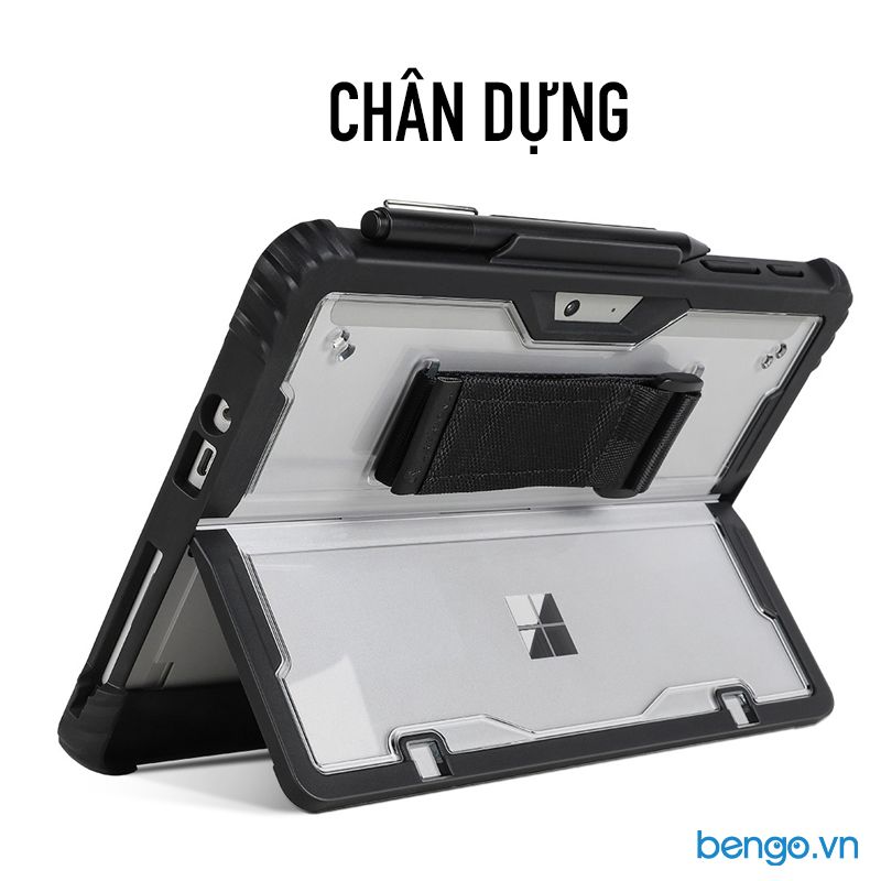 Ốp Lưng Surface Pro 9/8 Có Dây Đeo Vai Và Tay Trong Suốt - Zaki