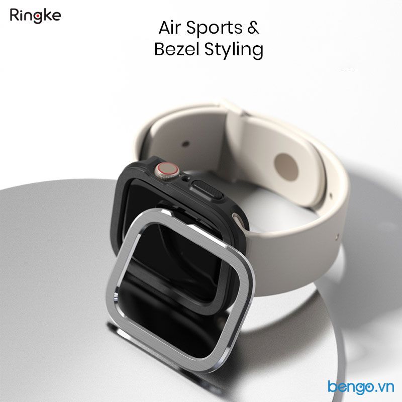 Combo Ringke Air Sports & Bezel Styling Apple Watch 9/8/7 45mm/SE/6/5/4 44mm