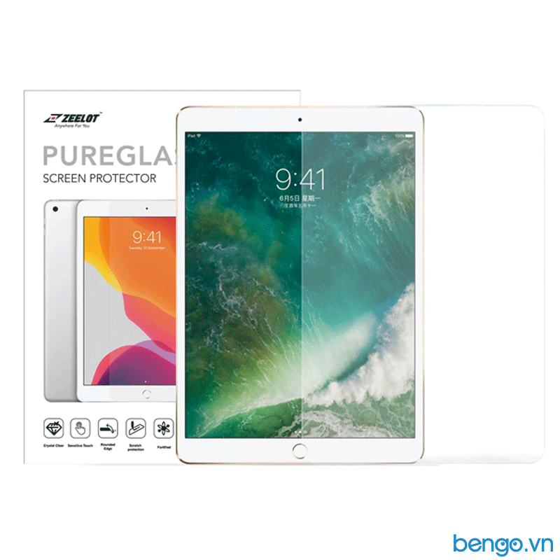 Dán Cường Lực iPad Air 10.5 2019/Pro 10.5 Zeelot PureGlass 2.5D