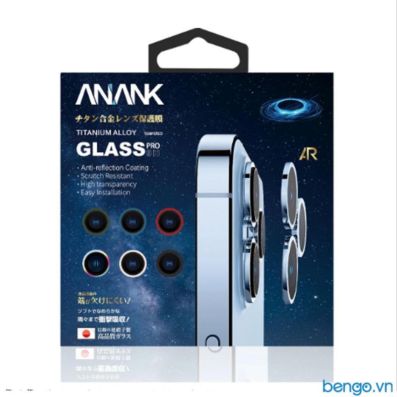 Dán AR Bảo Vệ Camera iPhone 14/14 Plus/IPhone 13/13 Mini ANANK