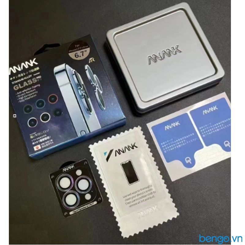 Dán AR Bảo Vệ Camera iPhone 14/14 Plus/IPhone 13/13 Mini ANANK