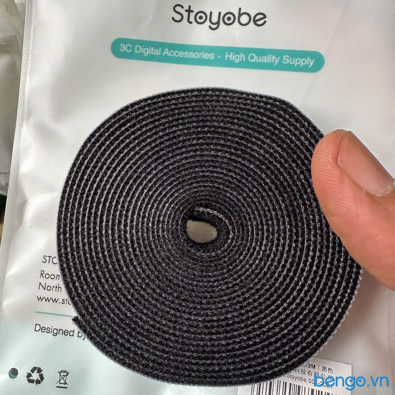 Dây dính Velcro 3M Stoyobe quấn gọn dây điện, dây cáp trong nhà, văn phòng