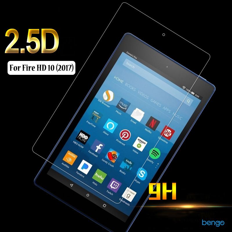 Dán cường lực Amazon Fire HD 10 (2017) 9H Pro