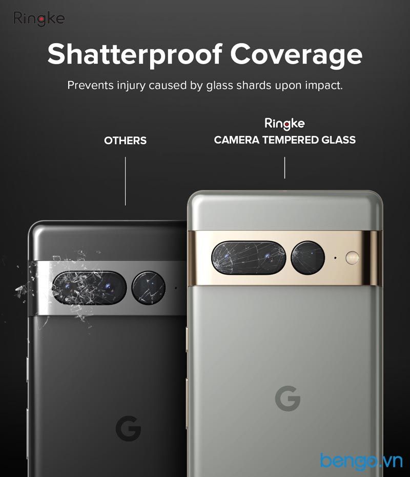 Dán Cường Lực Camera Google Pixel 7 Pro RINGKE (Hộp 3 Miếng)