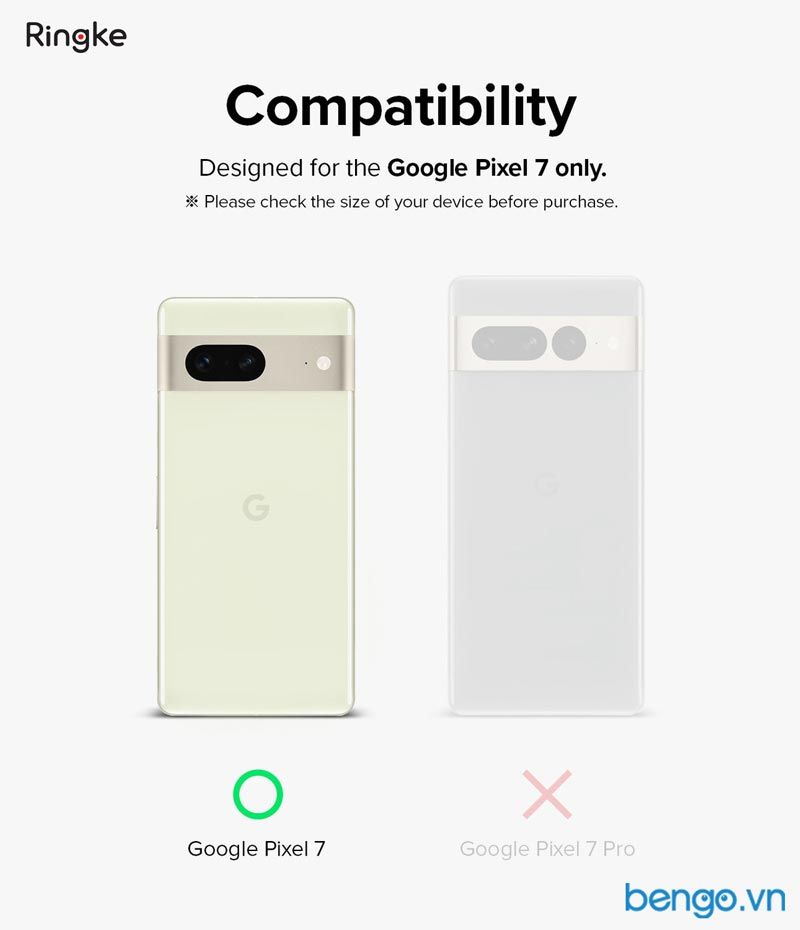 Dán Cường Lực Camera Google Pixel 7 RINGKE (Hộp 3 Miếng)