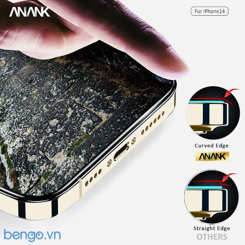 Cường Lực Corning IPhone 14/14 Pro/14 Plus/14 Pro Max Anank Cao Cấp