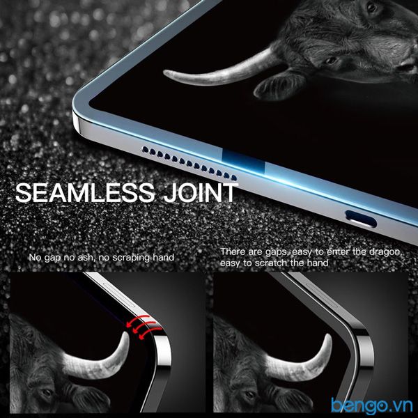 Dán cường lực iPad Air 4 2020 MIPOW Kingbull HD (2.7D) Premium