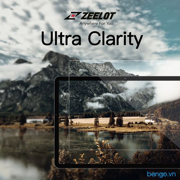 Dán Cường Lực iPad Mini 5 Zeelot PureGlass 2.5D Clear