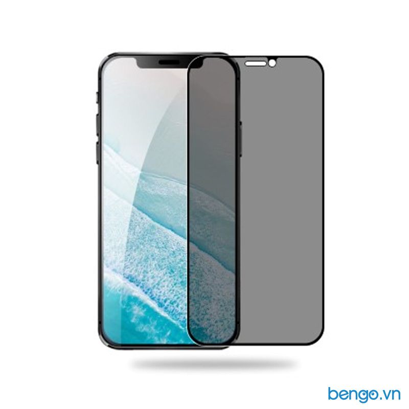 Dán cường lực iPhone 12 Mini 3D Full chống nhìn trộm