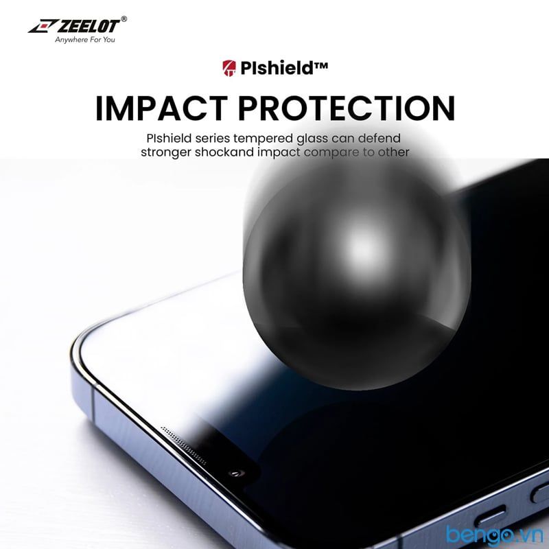 Dán Cường Lực iPhone 13/13 Pro/13 Pro Max ZEELOT PIshield Nebula Chống Nhìn Trộm