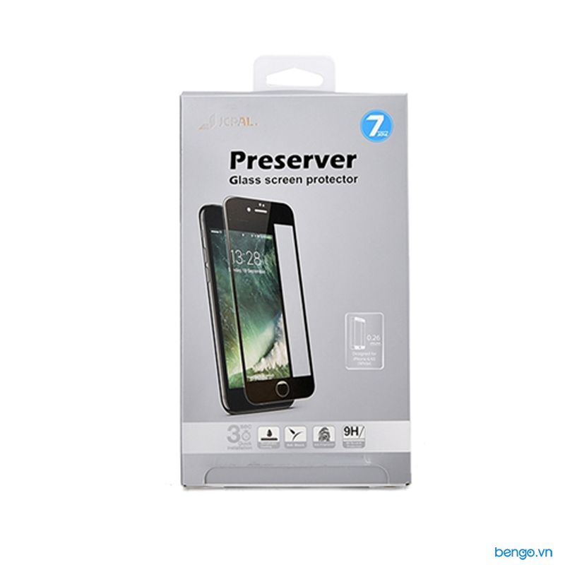 Dán cường lực iPhone 6/6s JCPAL Preserver full màn hình