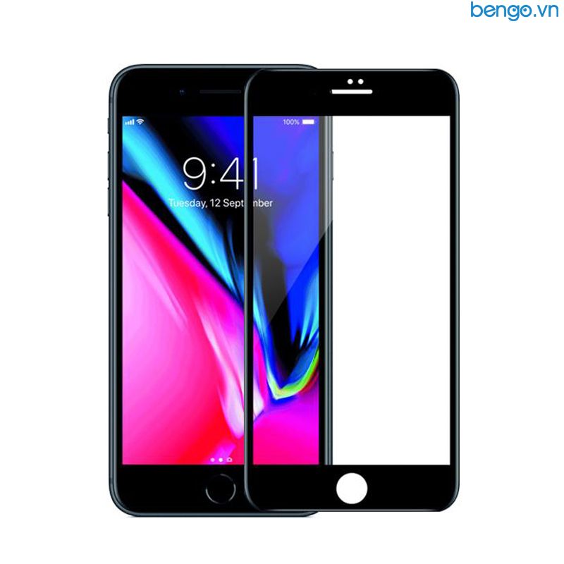 Dán Cường Lực IPhone 8/7 Plus Full Premium 3D MIPOW KING BULL