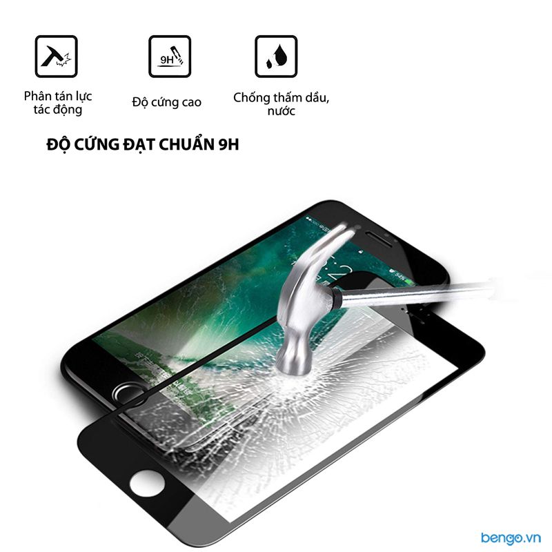 Dán cường lực iPhone 8/7 Plus MOCOLL chống nhìn trộm