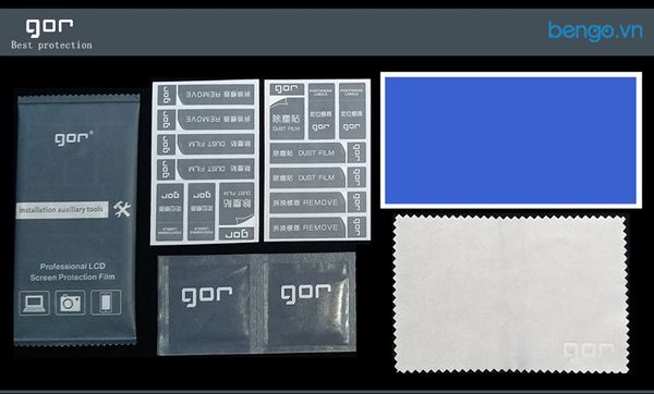 Dán Cường Lực GOR Cho Pixel 6A Trong Suốt 9H 2.5D (Hộp 2 Miếng)