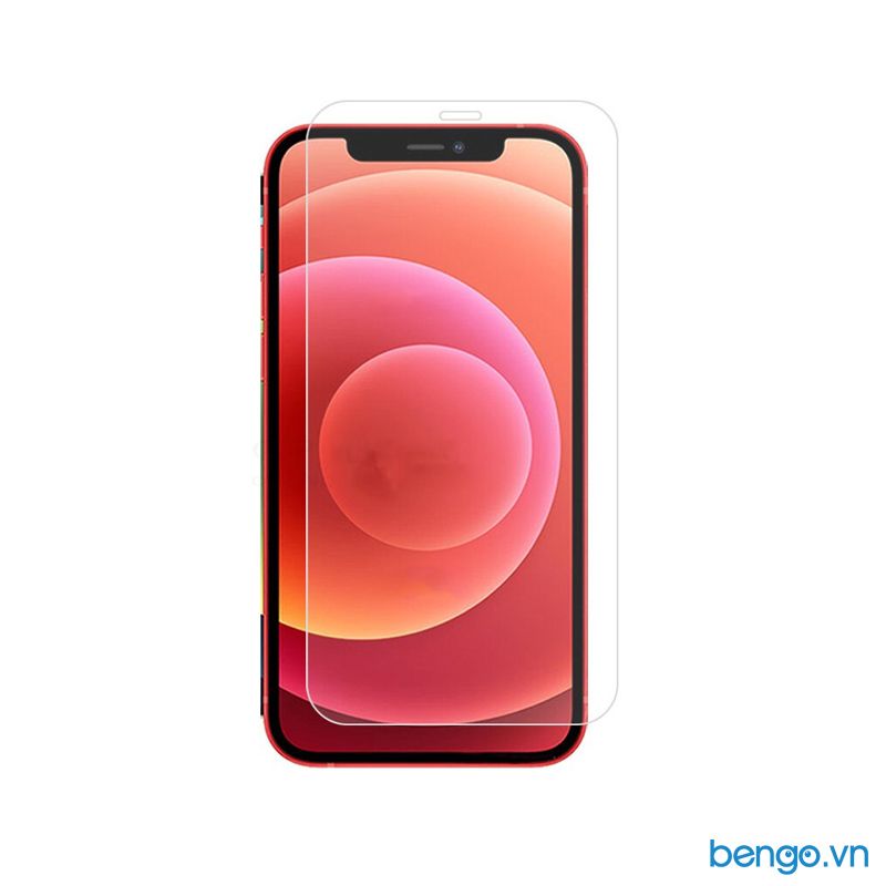 Dán cường lực màn hình + Mặt lưng vân carbon iPhone 12 Mini GOR 2.5D (Hộp 4 miếng)