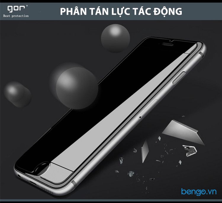 Dán Cường Lực Màn Hình + Mặt Lưng Vân Carbon IPhone SE 2020 GOR (Hộp 3 Miếng)
