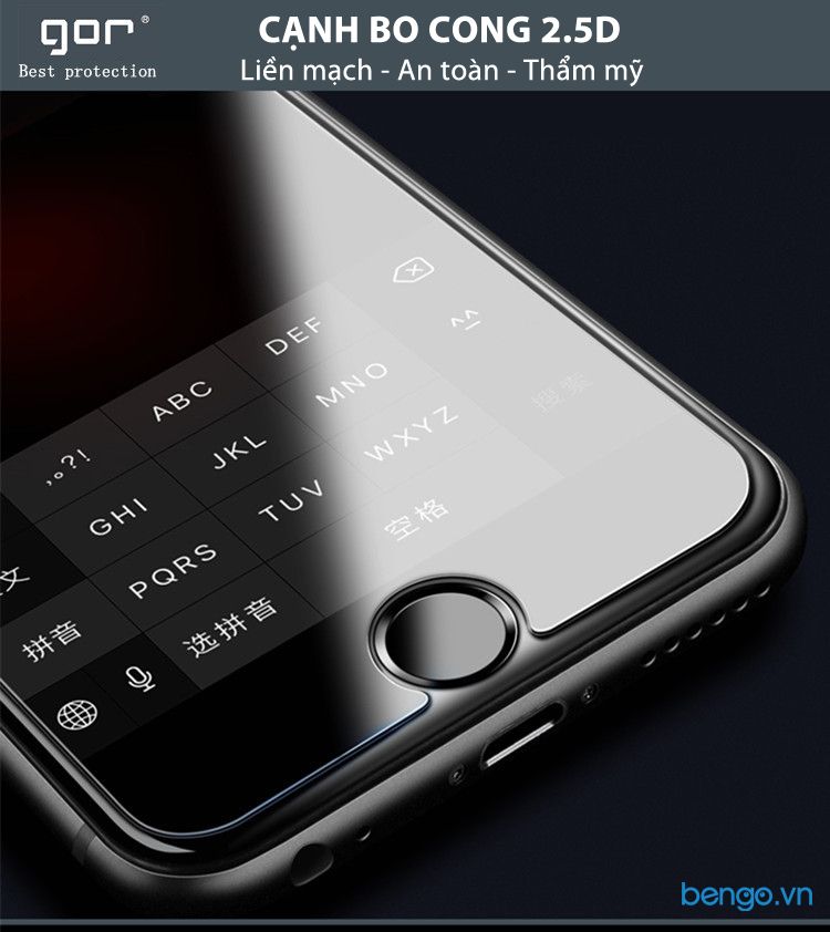 Dán Cường Lực Màn Hình + Mặt Lưng Vân Carbon IPhone SE 2020 GOR (Hộp 3 Miếng)