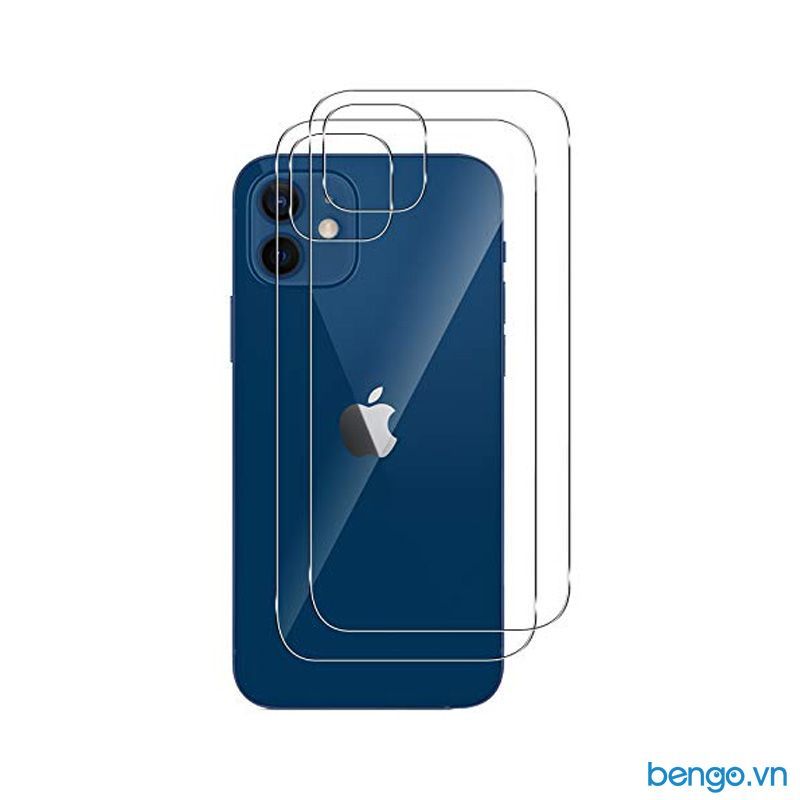Dán cường lực mặt lưng iPhone 12 GOR 2.5D (Hộp 2 miếng)