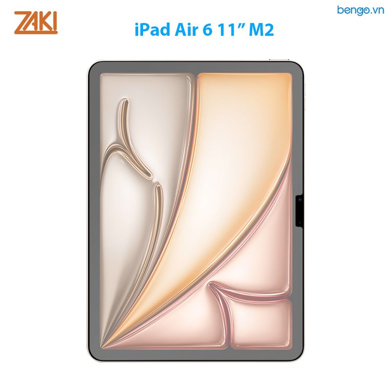 Dán cường lực nhám iPad Air 6 M3/M2 9H 2.5D hiệu Zaki