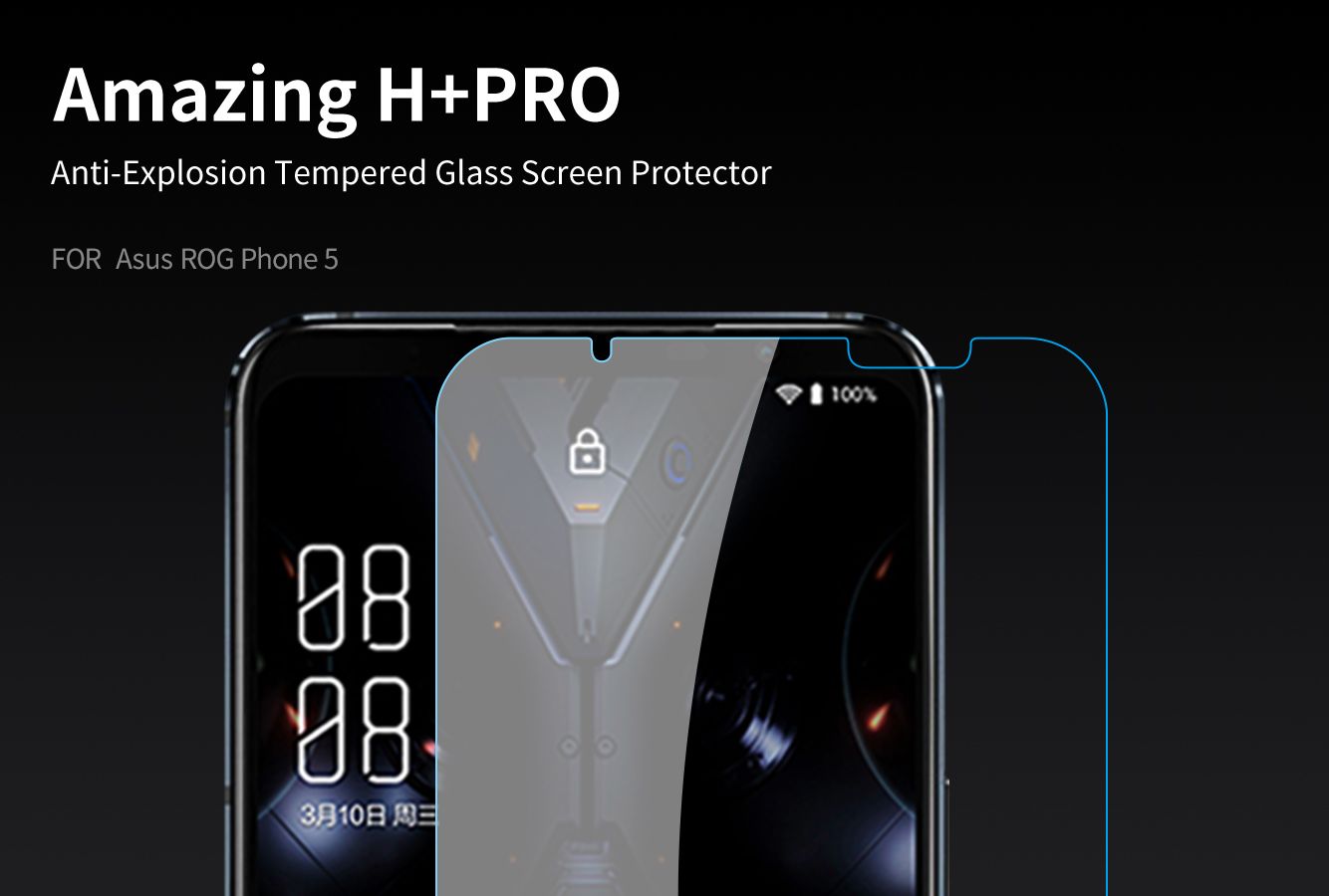 Dán Cường Lực ROG Phone 5/5s Nillkin Amazing H+ Pro