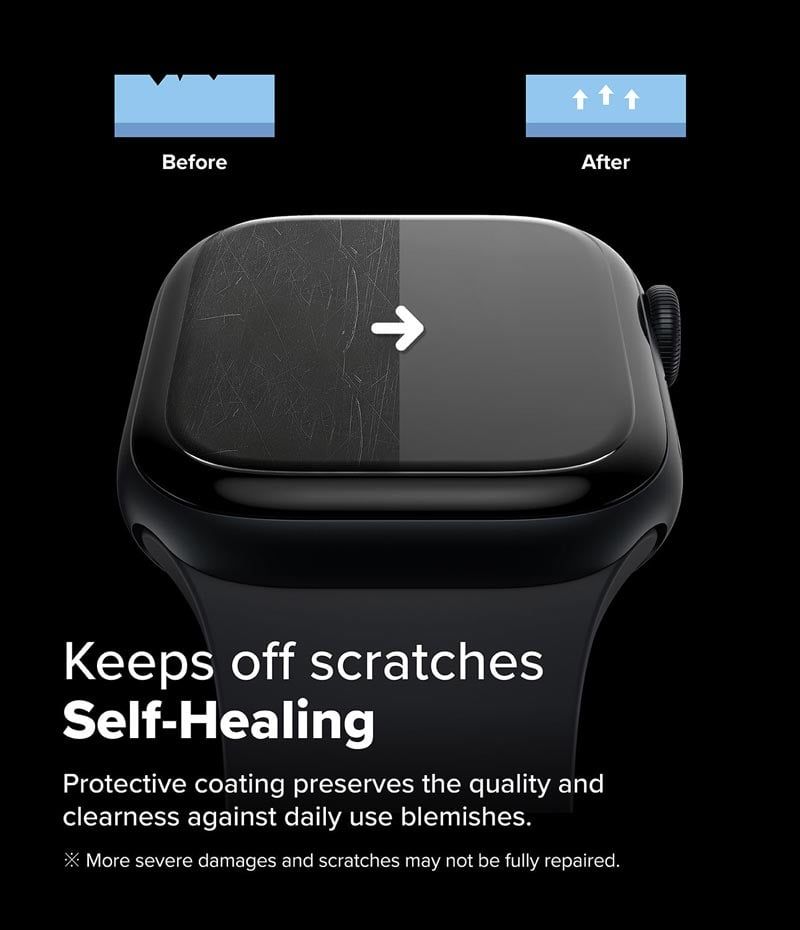 Bộ 3 miếng dán màn hình Apple Watch 10 RINGKE Dual Easy Film