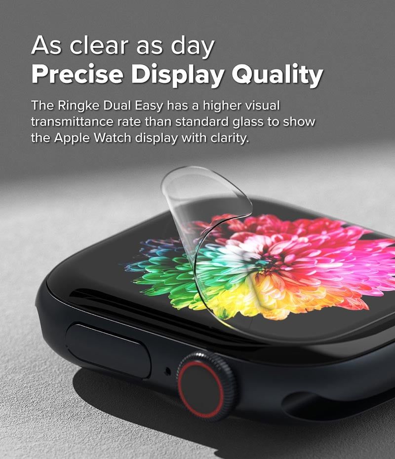 Bộ 3 miếng dán màn hình Apple Watch 10 RINGKE Dual Easy Film