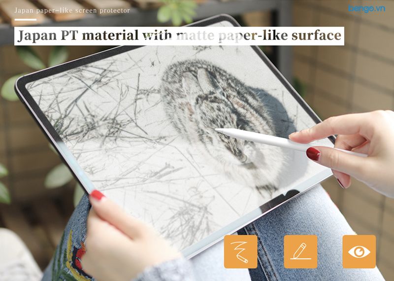 Dán màn hình iPad Paper-like NILLKIN AG Screen Protector - Nhiều dòng iPad