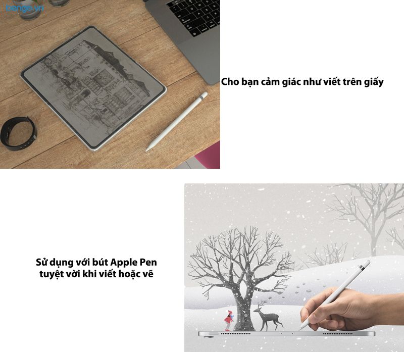 Dán màn hình iPad Paper-like NILLKIN AG Screen Protector - Nhiều dòng iPad