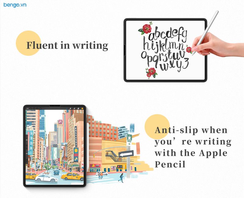 Dán màn hình iPad Paper-like NILLKIN AG Screen Protector - Nhiều dòng iPad