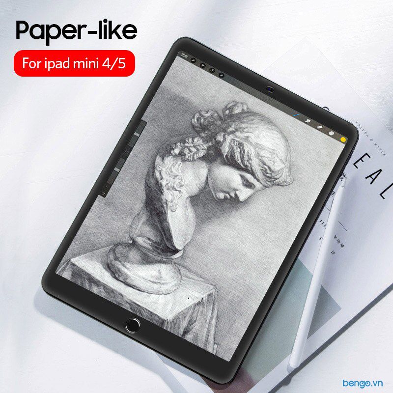 Dán màn hình iPad Paper-like chống vân tay