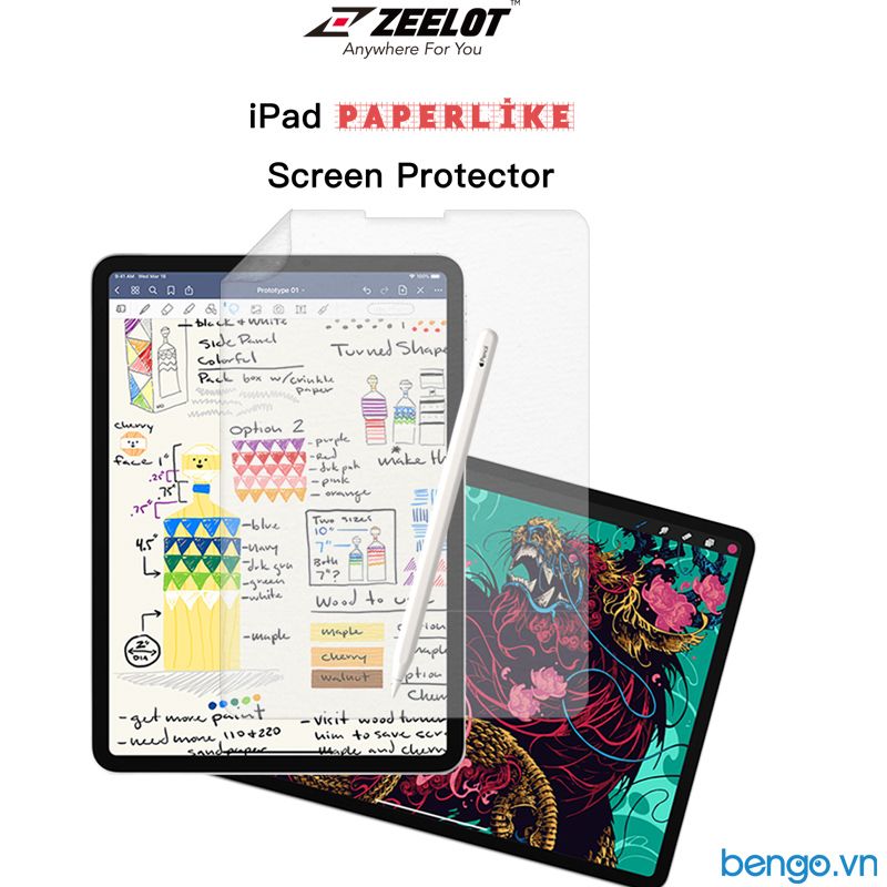 Dán Màn Hình Paper-Like IPad Mini 6 2021 Zeelot