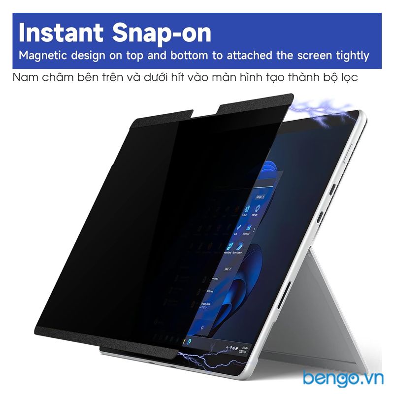 Dán nam châm chống nhìn trộm Surface Pro 9/8/X 13