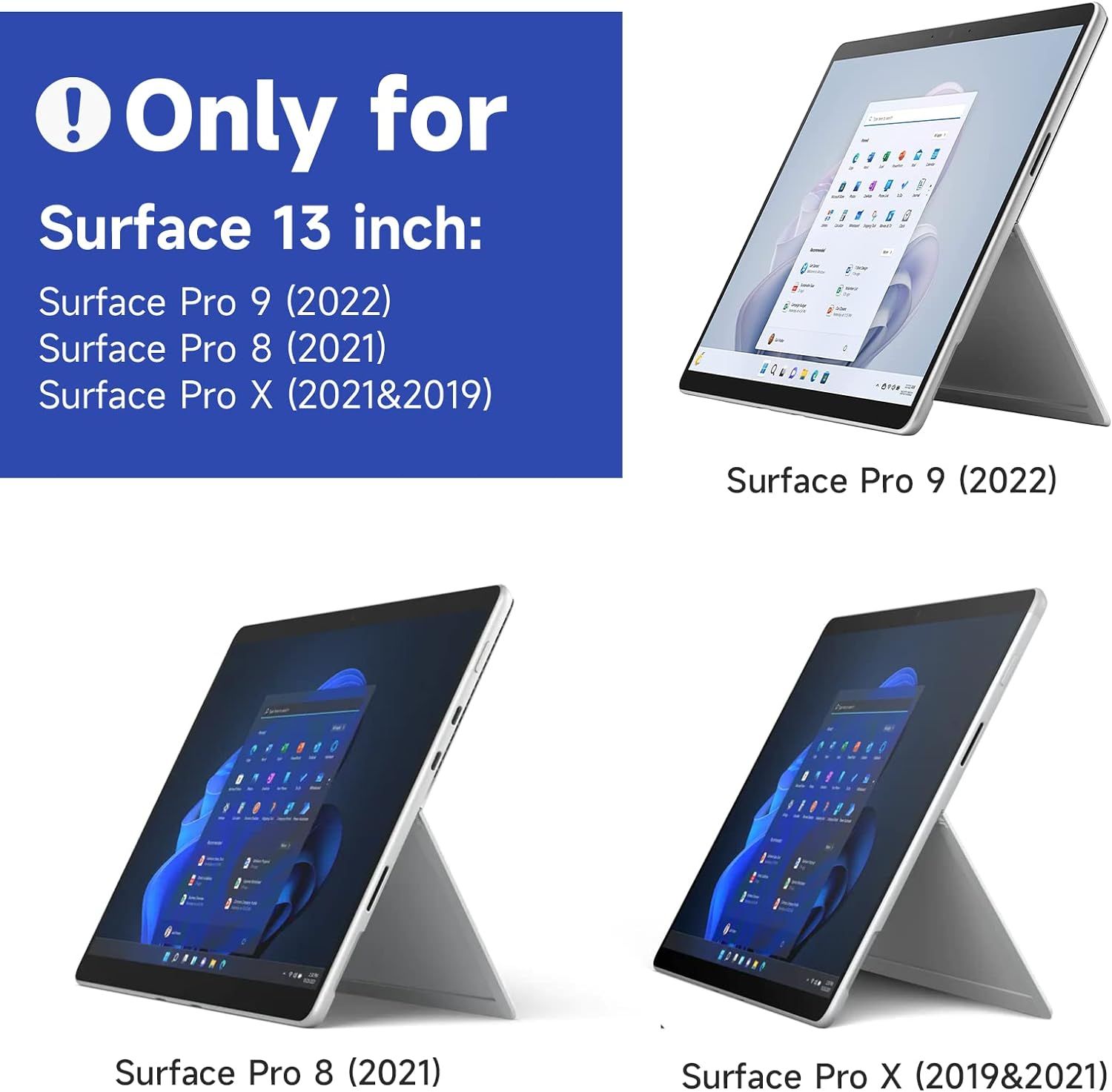 Dán nam châm chống nhìn trộm Surface Pro 9/8/X 13
