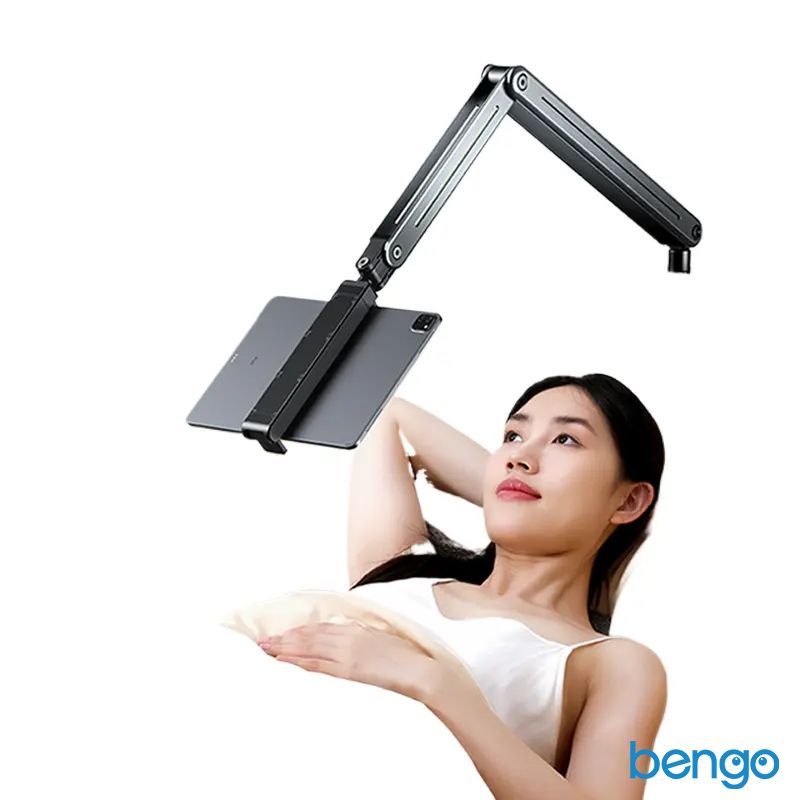 Giá đỡ xem phim kê đầu giường, sofa 3 in 1 360 dùng cho iPad/Tablet/điện thoại hiệu Zaki
