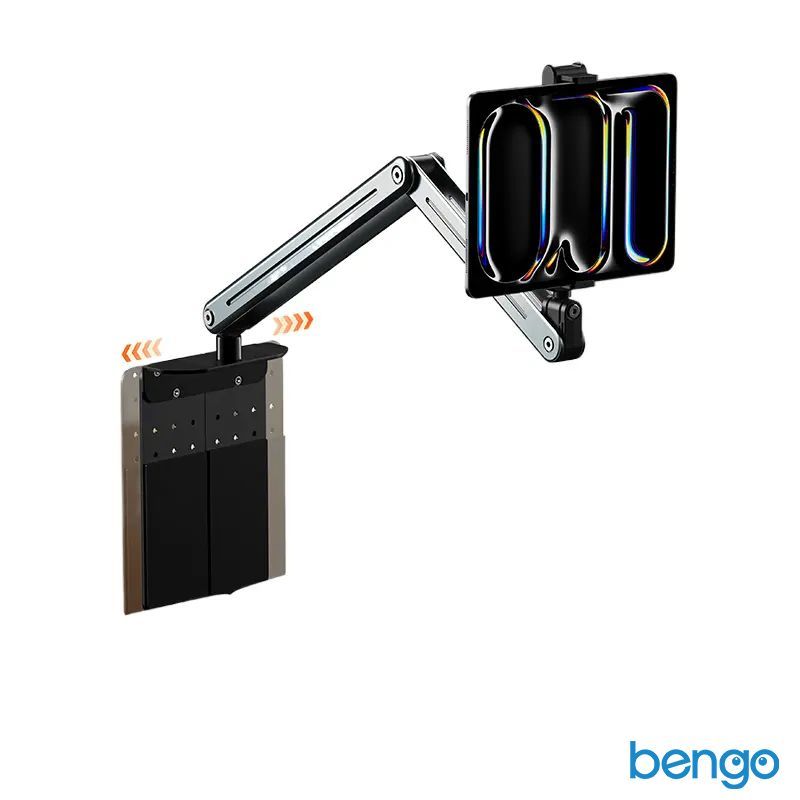 Giá đỡ xem phim kê đầu giường, sofa 3 in 1 360 dùng cho iPad/Tablet/điện thoại hiệu Zaki