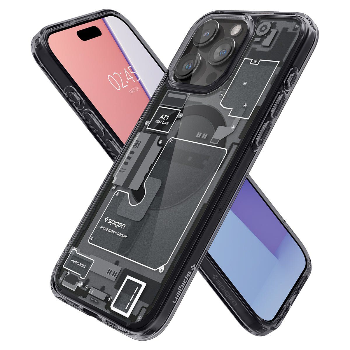 Ốp lưng iPhone 15 Pro Max SPIGEN Ultra Hybrid MagFit Zero One