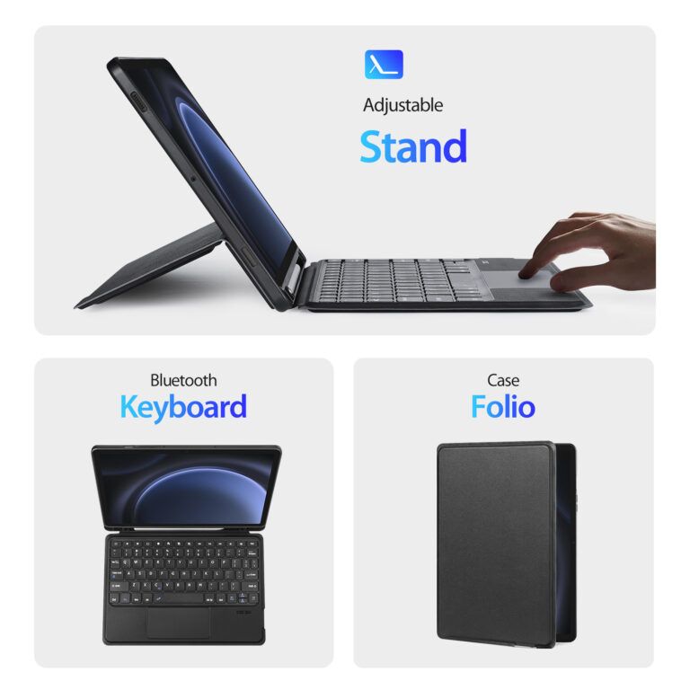 Bao da bàn phím Galaxy Tab S9/S9 FE 11