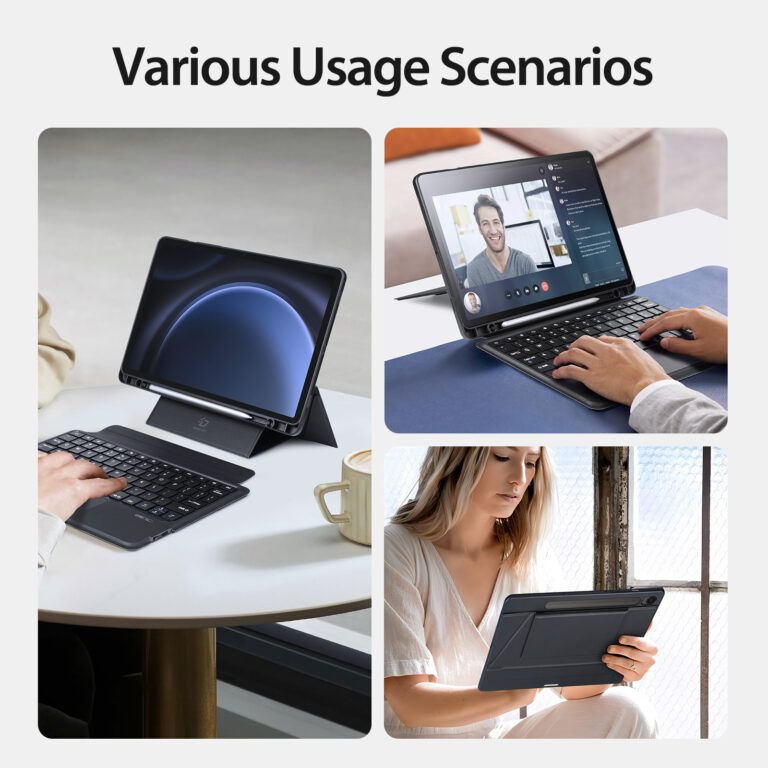 Bao da bàn phím Galaxy Tab S9/S9 FE 11
