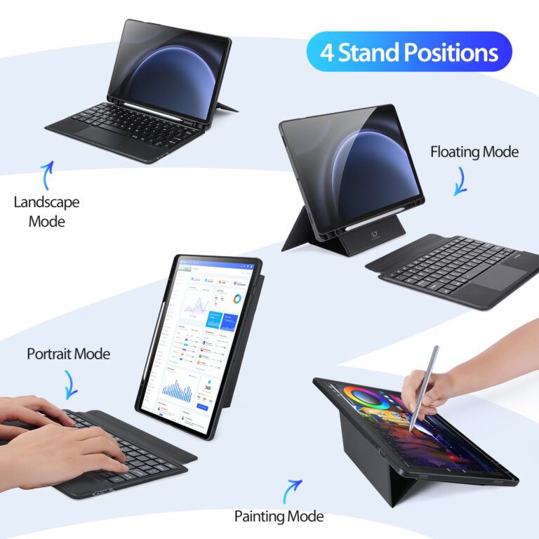 Bao da bàn phím Galaxy Tab S9/S9 FE 11